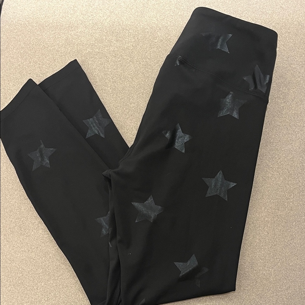 Nanette Lepore Black Star Leggings, size small